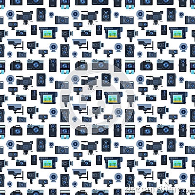 Camera vector illustration Vector Illustration