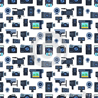 Camera vector illustration Vector Illustration