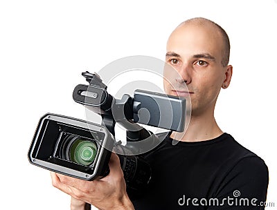 Cameraman Stock Photo