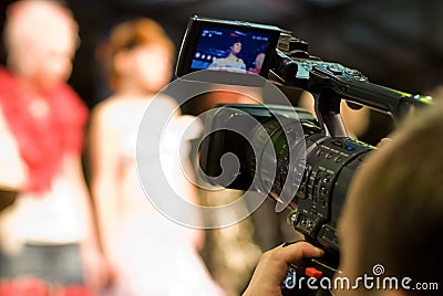 Cameraman Stock Photo