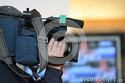 Cameraman Stock Photo