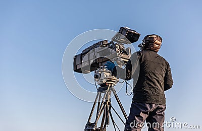 Cameraman Editorial Stock Photo