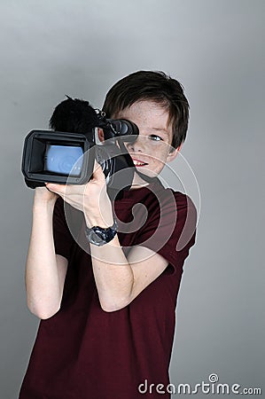 Cameraman Stock Photo