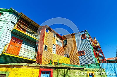 Caminito in Buenos Aires Stock Photo