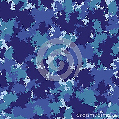 Camo. Colorful camouflage vector pattern. Seamless grunge camouflage pattern. Vector Illustration