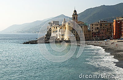 Camogli italy Stock Photo