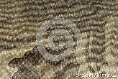 Camouflage fabric texture Stock Photo