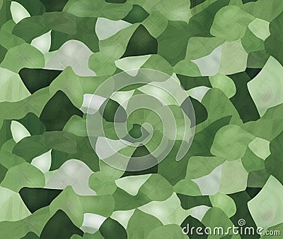 Camouflage seamless pattern Stock Photo