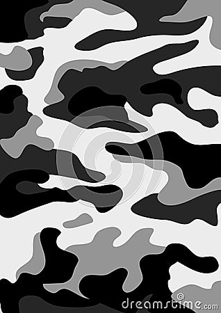 Camouflage Pattern Vector Illustration