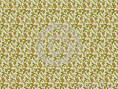 Camouflage seamless pattern. Military endless background, texture. Masking fabric. Vector illustration. Vector Illustration