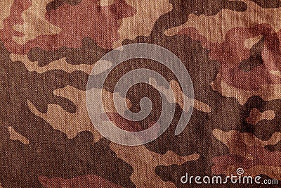 Camouflage uniform cloth pattern. Stock Photo