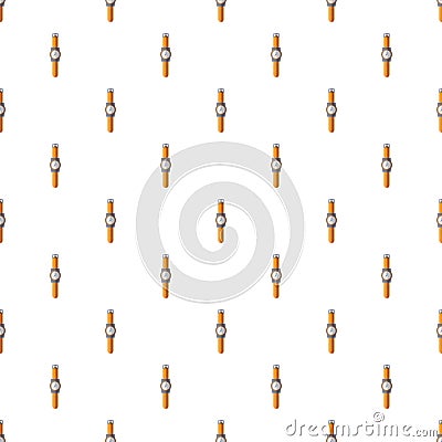 Camp watch pattern seamless vector Vector Illustration