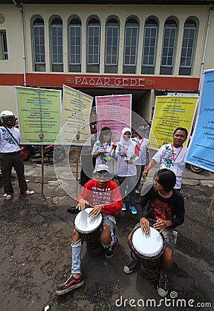 Campaign against tuberculosis Editorial Stock Photo