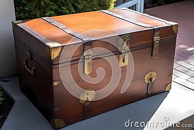 Campaign Chest - England (Generative AI) Stock Photo