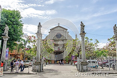 Campanario de Dumaguete at Dumaguete City Editorial Stock Photo