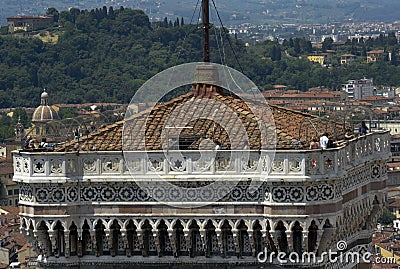 Campanile tower Florence Editorial Stock Photo