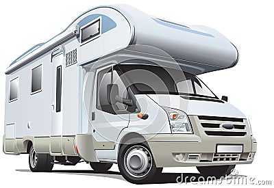 Camper Vector Illustration