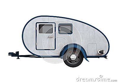 Camper Stock Photo