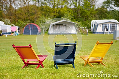 Campground Stock Photo