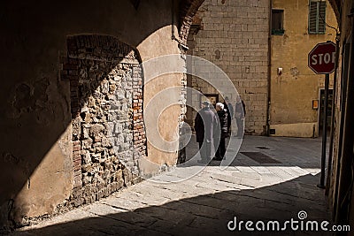 Campiglia Marittima, Province of Livorno, Tuscany, Italy Editorial Stock Photo