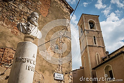 Campiglia Marittima, Province of Livorno, Tuscany, Italy Editorial Stock Photo