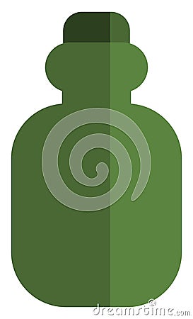 Camping bottle, icon Vector Illustration