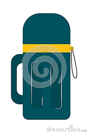 camping bottle icon Vector Illustration