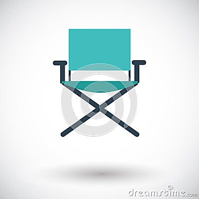 Camping chair Vector Illustration