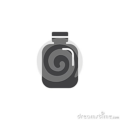 Camping flask icon vector Vector Illustration