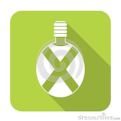 Camping flask vector icon Vector Illustration
