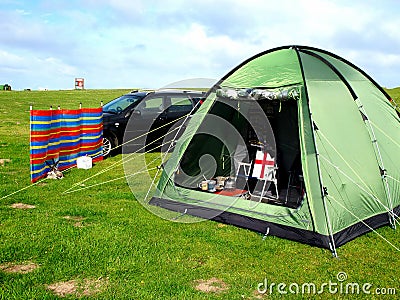 Camping. Editorial Stock Photo