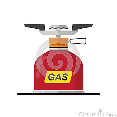 Camping stove icon Vector Illustration