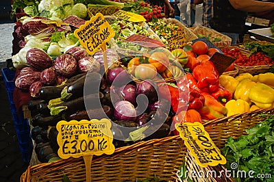 Campo Dei Fiory Market - Rome#2 Stock Photo