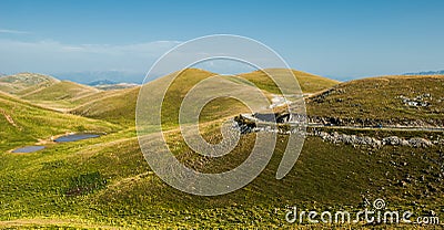 Campo Imperatore Stock Photo