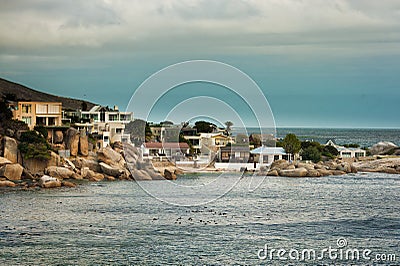 Camps Bay Capetown South Africa Stock Photo