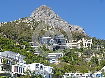 Camps Bay elite property Stock Photo