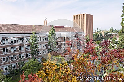Campus of the University of Southern California Editorial Stock Photo