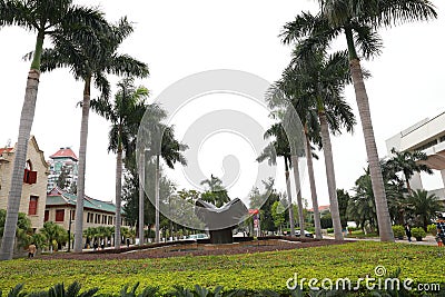 Campus of xiamen university Editorial Stock Photo