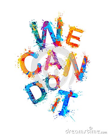 WE CAN DO IT Vector Illustration