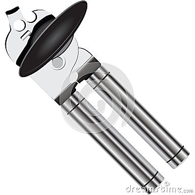 Can opener Vector Illustration