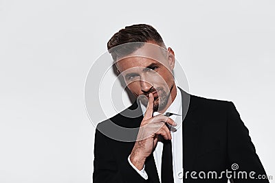 Can you keep a secret? Stock Photo