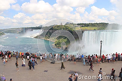 Canada Niagara Falls, Lake Editorial Stock Photo