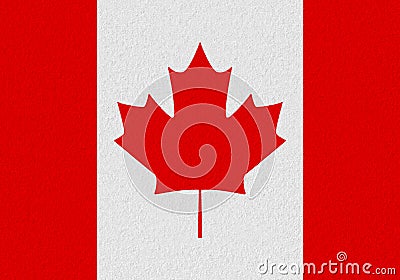 Canada paper flag Stock Photo