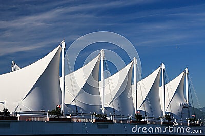 Canada Place Stock Photo