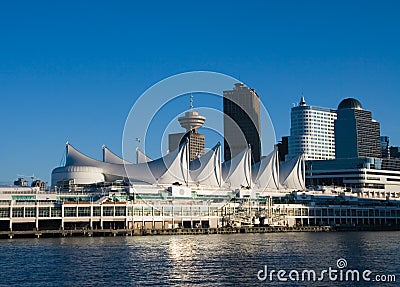 Canada Place Stock Photo