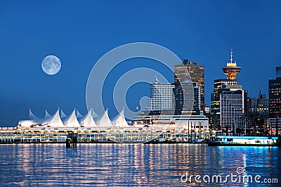 Canada Place, Vancouver, BC Canada Stock Photo