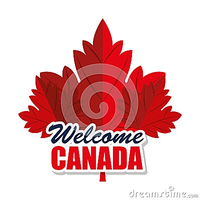 Canada quality seal icon Vector Illustration