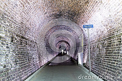 The Brockville Railway Tunnel, Ontario Canada Stock Photo