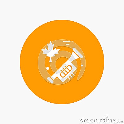 Canada, Speaker, Laud Vector Illustration