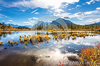 Canada. Travel to autumn Stock Photo